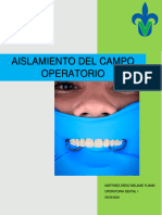 Aislamiento del campo operatorio_operatoria 1