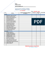 3 Virgo Diagnostic List