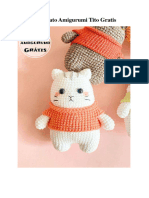 Receita de Gato Amigurumi Tito Gratis