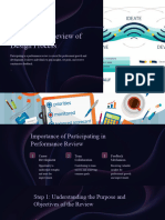 PowerPoint Presentation Explaining The Procedure To Participate in Performance Review of Design Process