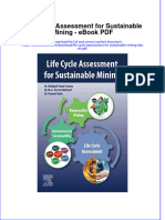 Full download book Life Cycle Assessment For Sustainable Mining Pdf pdf
