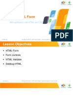 Unit 3 - HTML Form