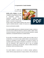 PDF Texto Argumentativo Comida Saludable - Compress