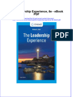 Full Download Book The Leadership Experience 8E PDF