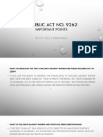 Vawc Act Ra 9262