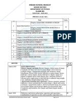 2020 - 2021 - Class - Xii - Physics - Year - Plan - Revised-Students'