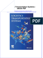 Full Download Book Logistics Transportation Systems PDF