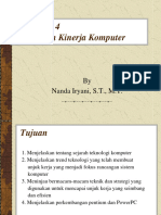 4. Kinerja Komputer (Pentium-Power PC)