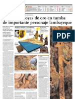 Descubrimiento Arqueológico en Lambayeque, Perú: Joyas 800 Años Cultura Sicán y Sipán