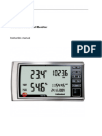 Temperature, Humidity and Pressure Monitoring Systems Manual