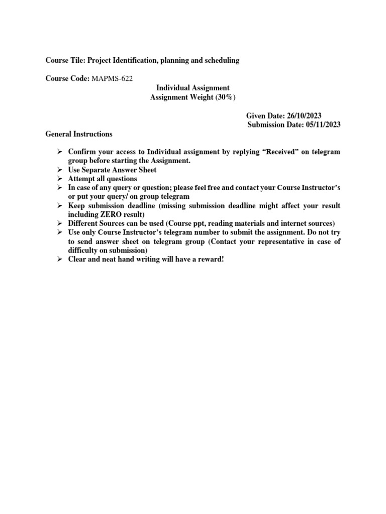 Course Tile Project Identification Plann-1 | PDF | Agriculture | Forests