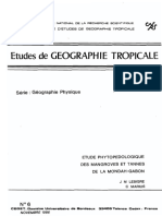 De Geograph 1E Tropicale: Etudes