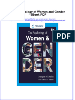 Full Download Book The Psychology of Women and Gender PDF