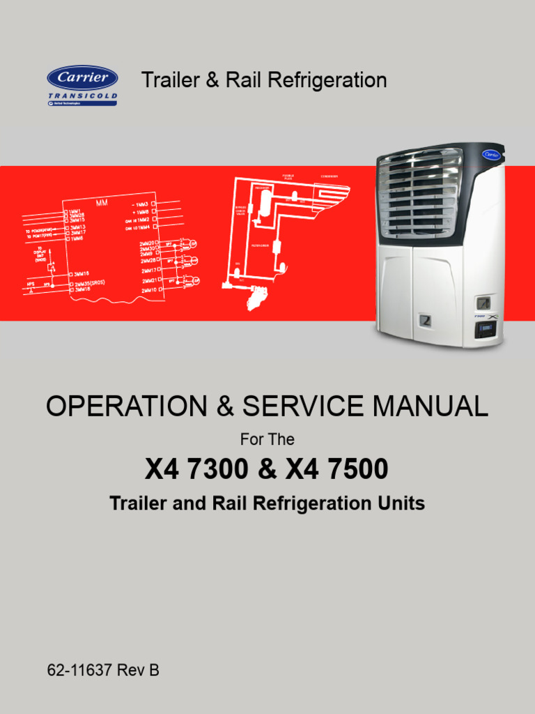 Operation & Service Manual: Trailer & Rail Refrigeration | PDF ...