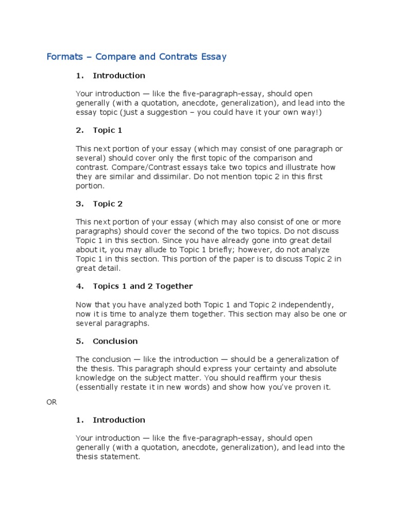 Format Essay | PDF