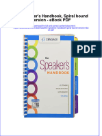 Full Download Book The Speakers Handbook Spiral Bound Version PDF