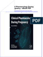 Full Download Book Clinical Pharmacology During Pregnancy PDF