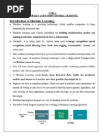 Unit-3 ML Mech 3-2