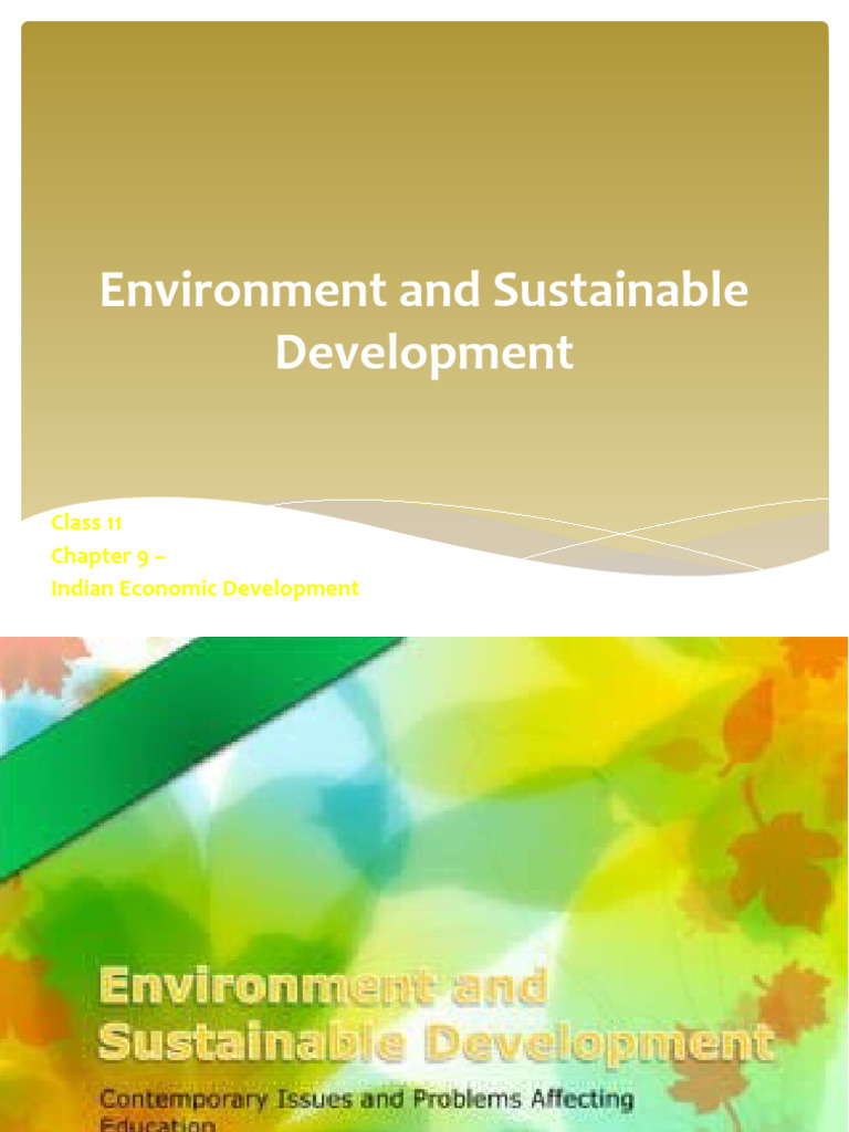 Challenges in India's Sustainable Development | PDF | Energy ...