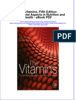 Full Download Book The Vitamins Fifth Edition Fundamental Aspects in Nutrition and Health PDF