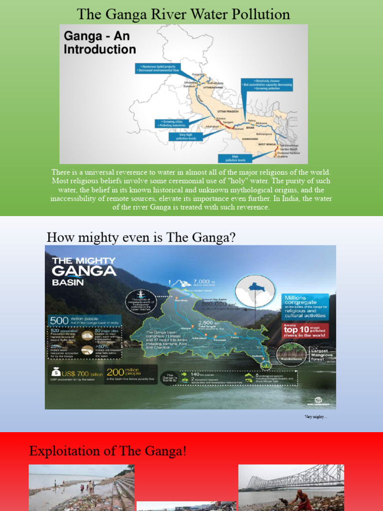 Ganga River Pollution and Cleanup Efforts | PDF | Water Pollution ...