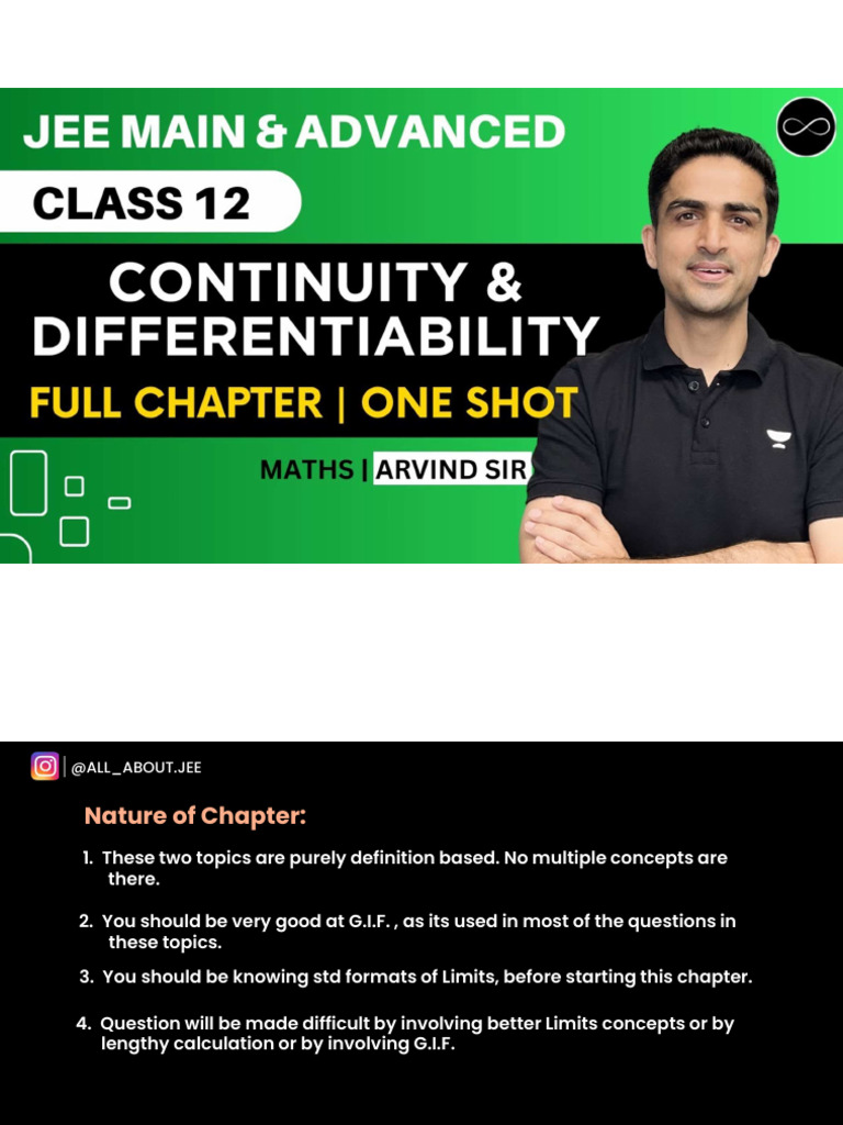 Cont and Diff | PDF | Continuous Function | Function (Mathematics)