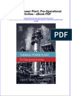 Full Download Book Thermal Power Plant Pre Operational Activities PDF