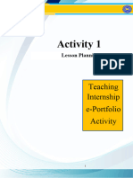 TI Activity 4 Lesson Planning