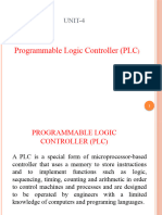 Programmable Logic Controller (PLC: UNIT-4