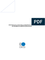 OECD Recomendaciones para Pruebas Geneticas - En.es