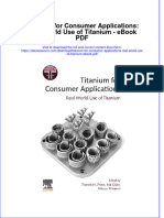 Full download book Titanium For Consumer Applications Real World Use Of Titanium Pdf pdf