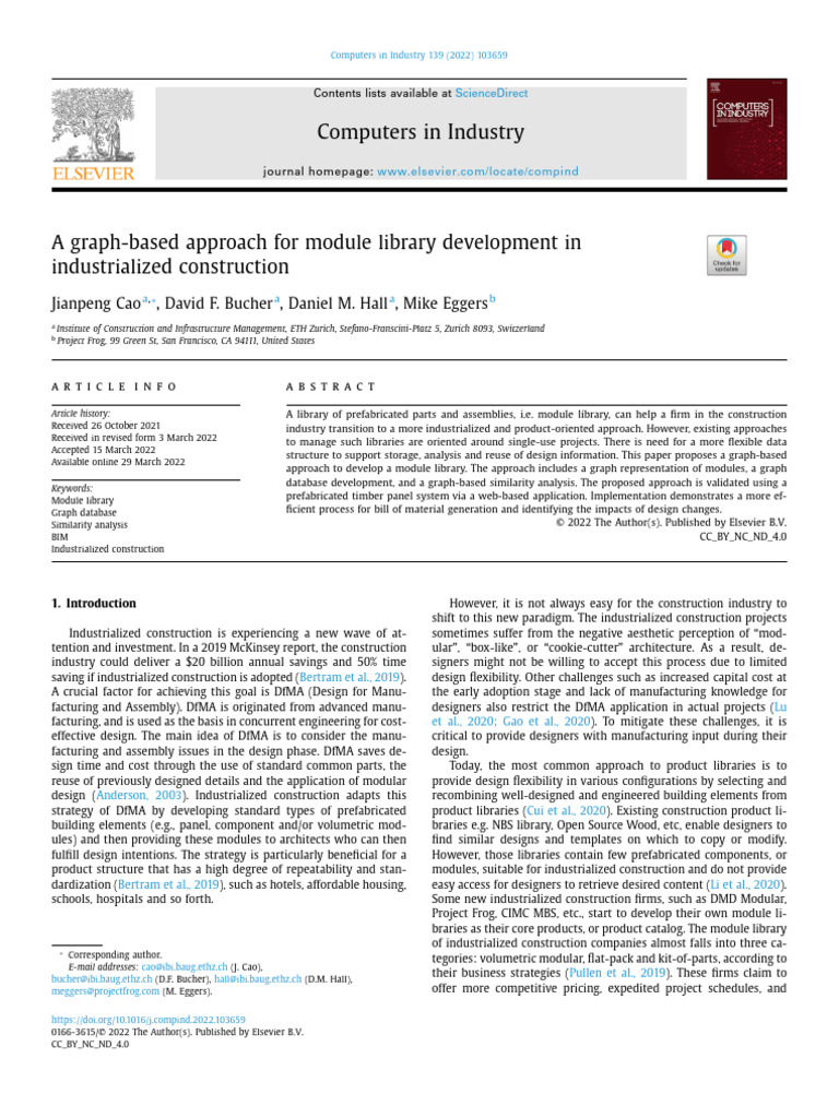 Graph-Based Module Library for BIM | PDF | Databases | Relational Database