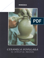 Ceramica Populara La Sfarit de Mileniu