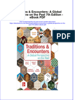 Full Download Book Traditions Encounters A Global Perspective On The Past 7Th Edition PDF