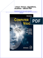 Full Download Book Computer Vision Theory Algorithms Practicalities PDF