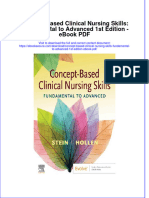 Full download book Concept Based Clinical Nursing Skills Fundamental To Advanced 1St Edition Pdf pdf
