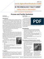 Process and Facility Sanitation Fapc 121