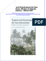 Full download book Tropical And Extratropical Air Sea Interactions Modes Of Climate Variations Pdf pdf