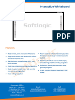 Interactive Whiteboard Data Sheet