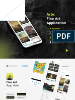 UX_UI Case Study Arte App