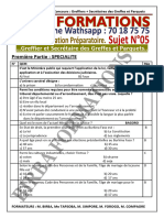 Sujet 5 - Greffier PDF