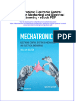 Full Download Book Mechatronics Electronic Control Systems in Mechanical and Electrical Engineering PDF