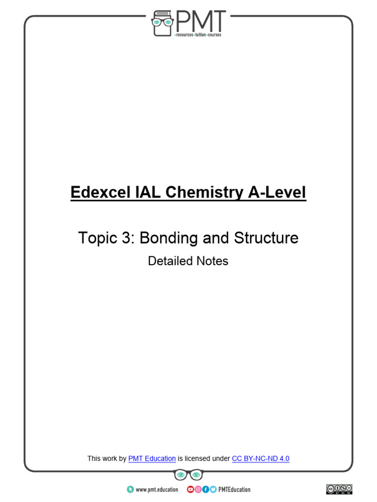 downloadChemistryA levelNotesEdexcel IALUnit 1Detailed3 ...