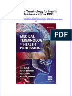 Full Download Book Medical Terminology For Health Professions PDF