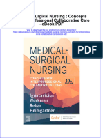 Full Download Book Medical Surgical Nursing Concepts For Interprofessional Collaborative Care PDF
