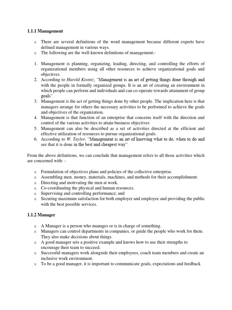 Management Notes | PDF | Leadership | System