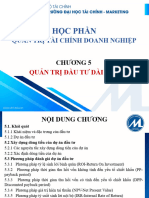 Chương 5 - Quan Tri Đầu Tư Dài Hạn