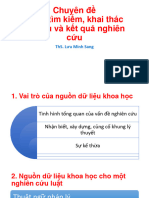 CD 3 - Kỹ Năng Thu Thập Nguồn Học Liệu Phục Vụ Nghiên Cứu