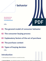 Course 3 - Consumer Behavior