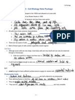 L1.3 - Cell Structures Note Package